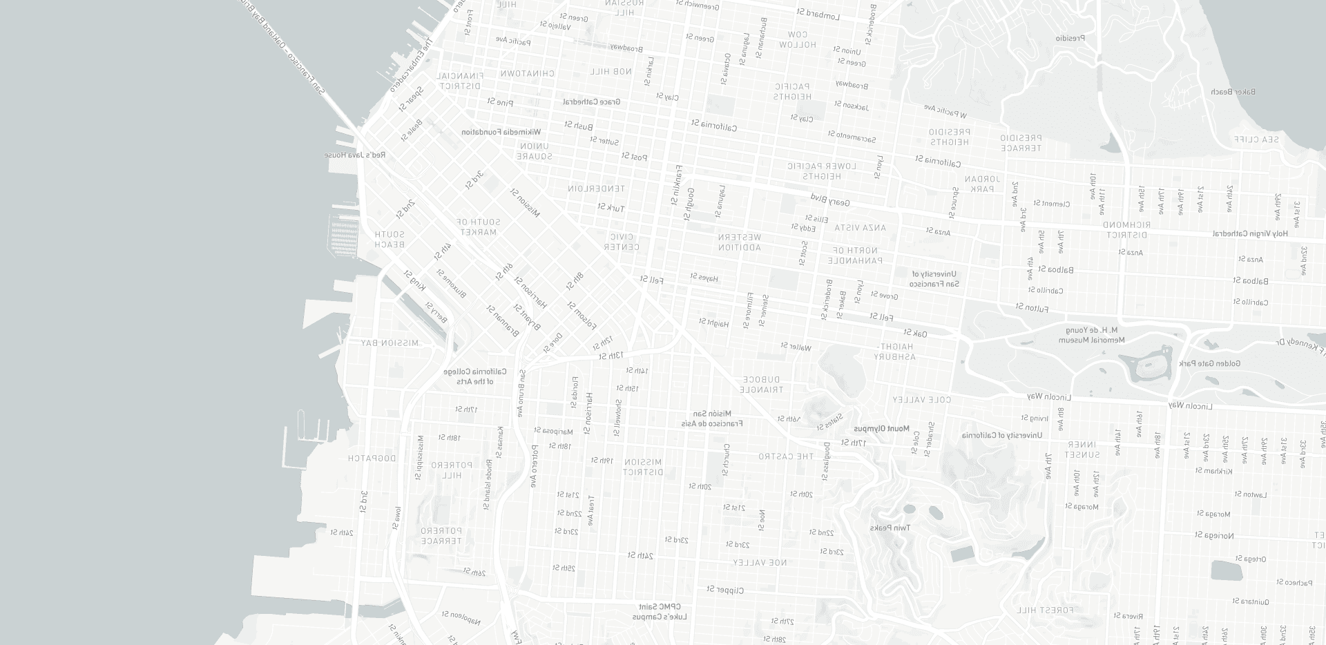 Partial map of manhattan